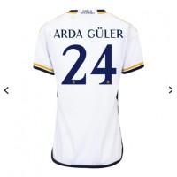 Billiga Real Madrid Arda Guler #24 Hemma fotbollskläder Dam 2023-24 Kortärmad